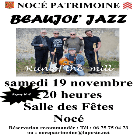 Soirée Beaujol’ Jazz