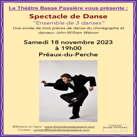 Spectacle de danse au Théâtre Basse Passière
