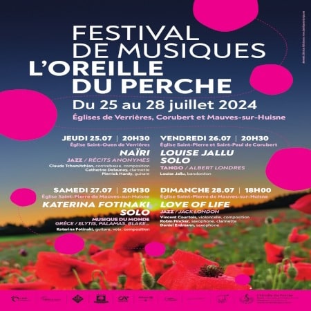 Festival de musiques L’OREILLE DU PERCHE