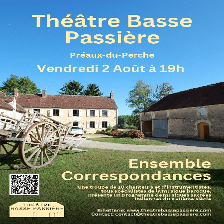 Ensemble Correspondances au Théâtre Basse Passière
